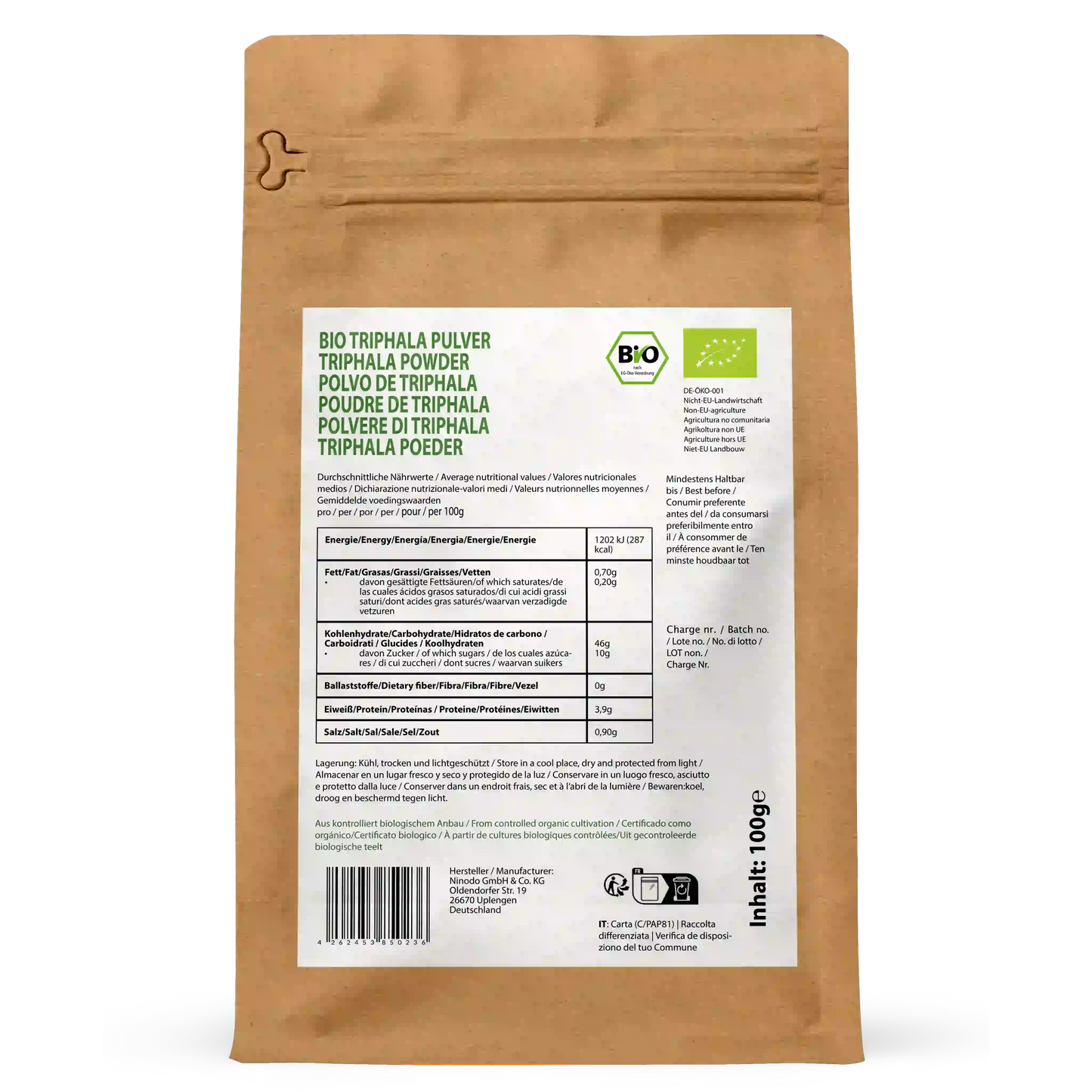Bio Triphala Pulver