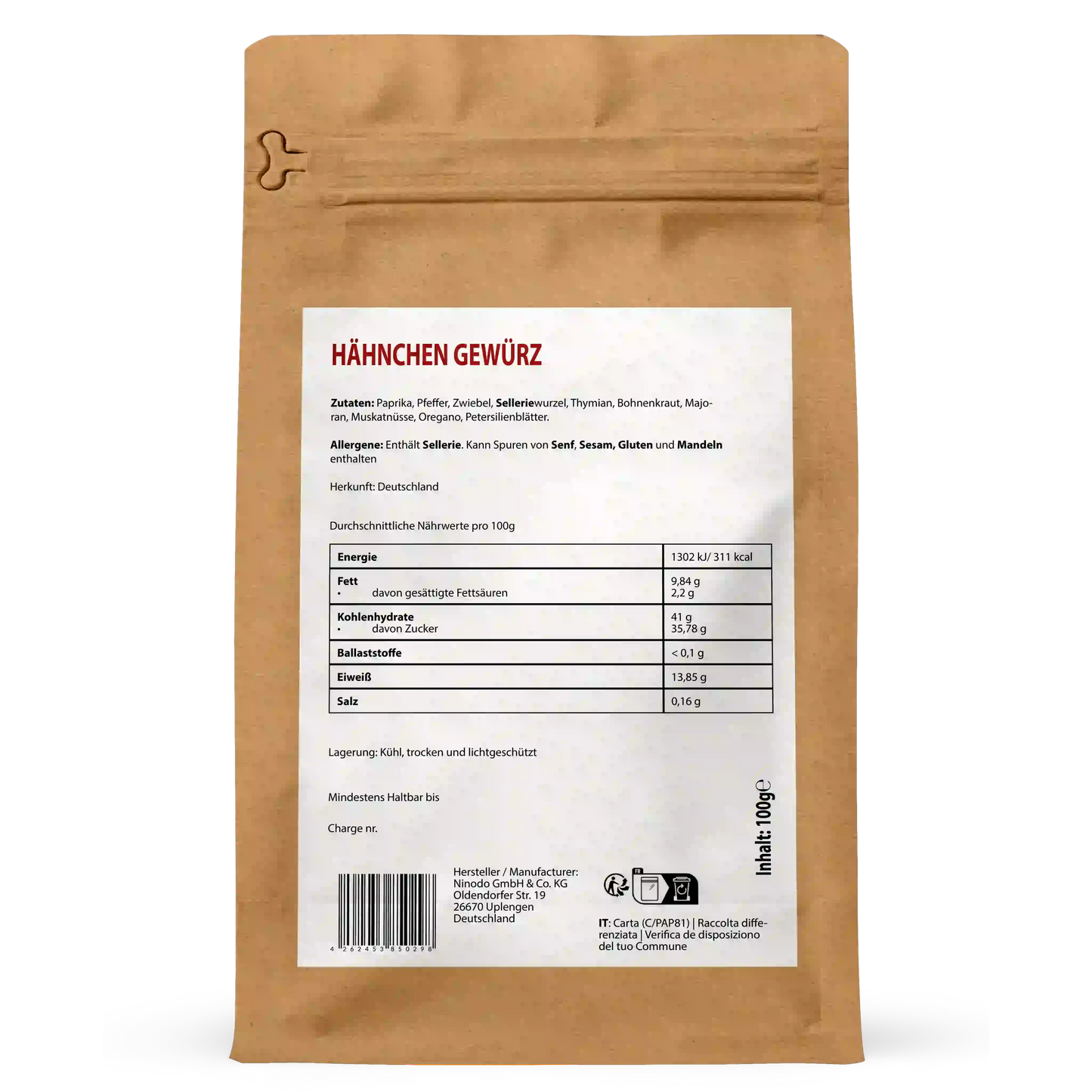 Hähnchen Gewürz 100g