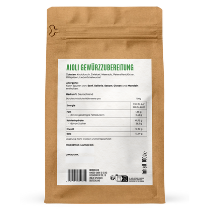 Aioli Gewürzzubereitung