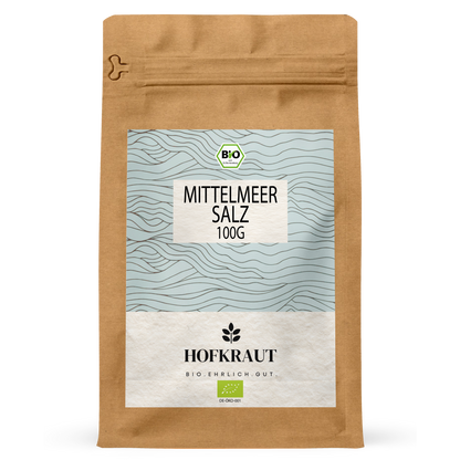 Bio Mittelmeer Salz Grob