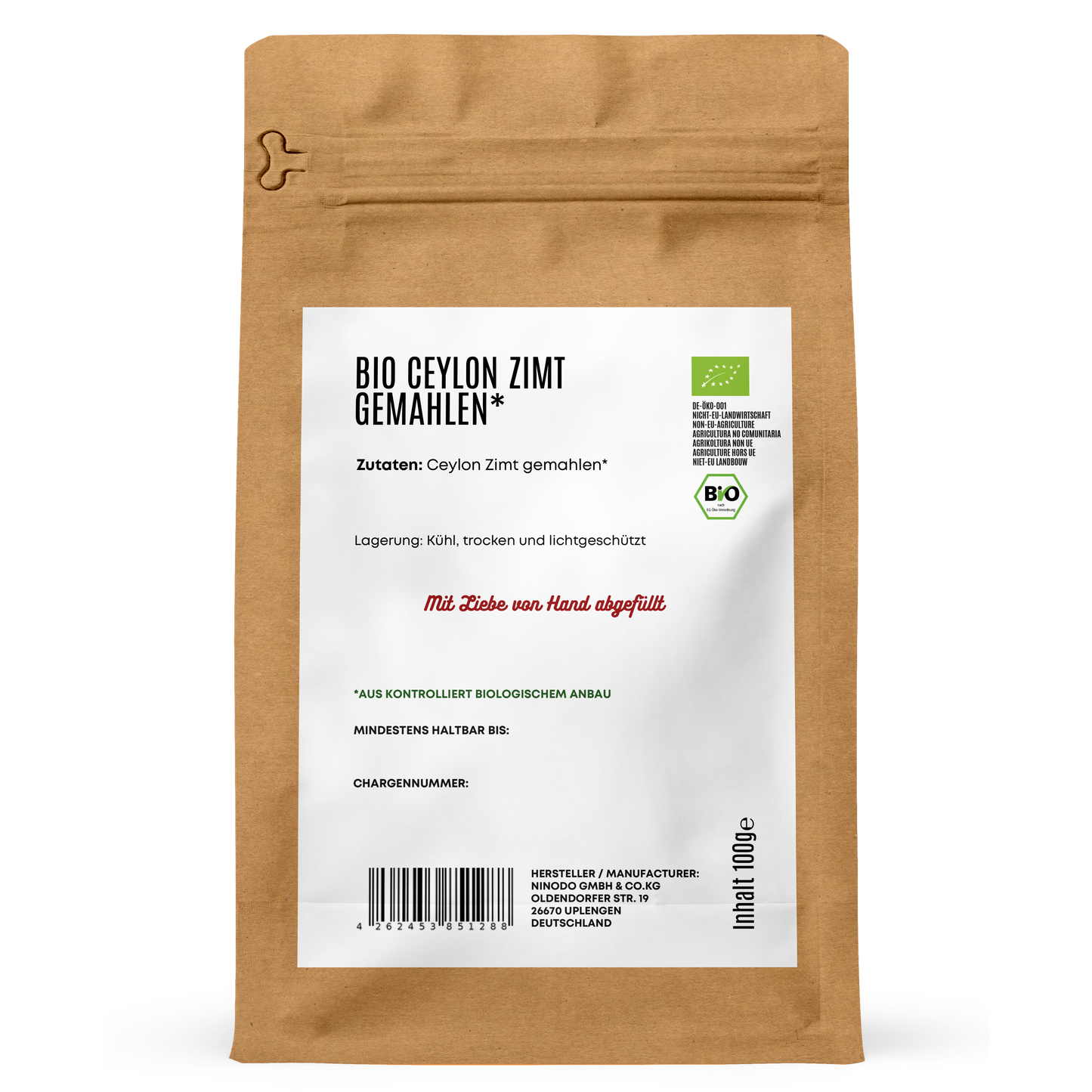 Bio Ceylon Zimt gemahlen