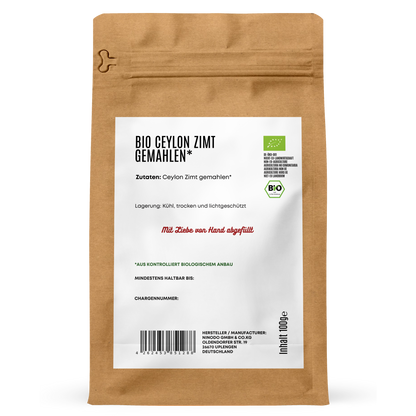 Bio Ceylon Zimt gemahlen