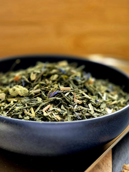 Grüntee Sencha Mate/Matcha/Zitrus