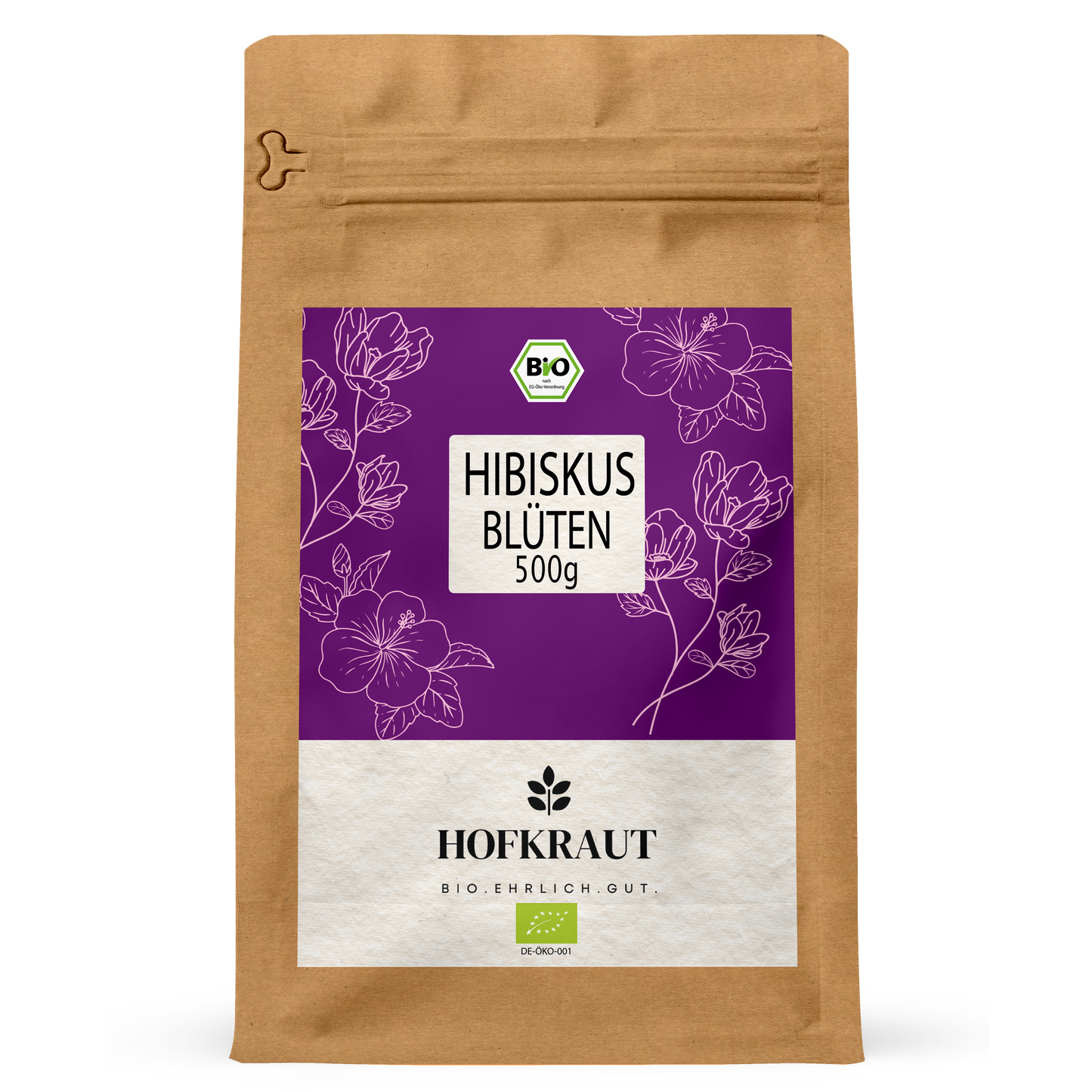 Bio Hibiskusblüten Ganz