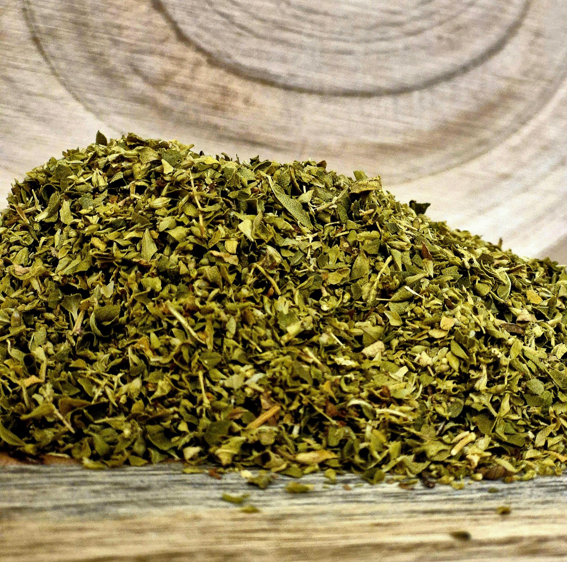 Bio Oregano geschnitten von Hofkraut in Nahaufnahme
