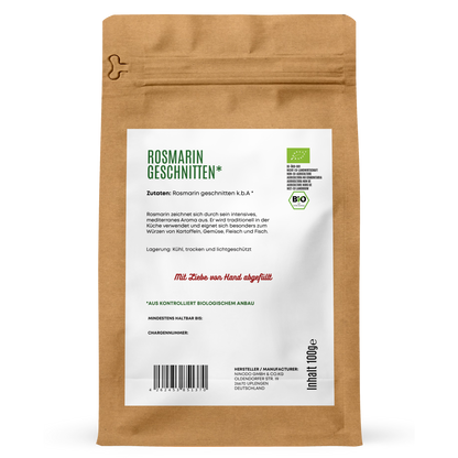 Bio Rosmarin geschnitten