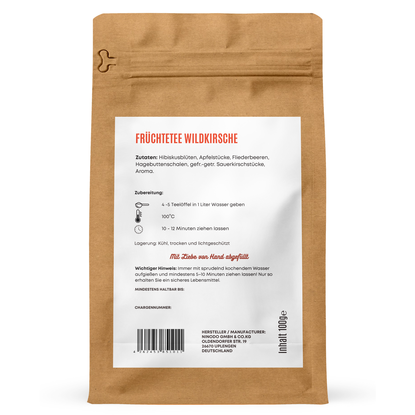 Früchtetee Wildkirsche