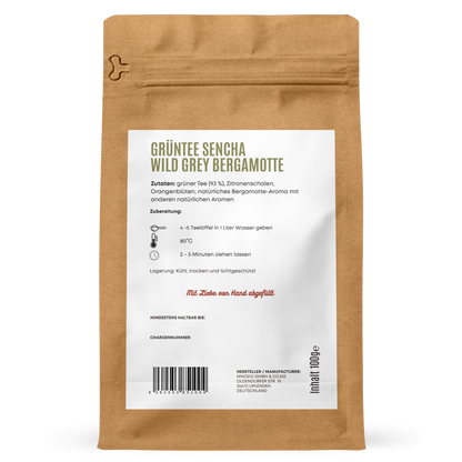 Grüntee Sencha Wild Grey Bergamotte