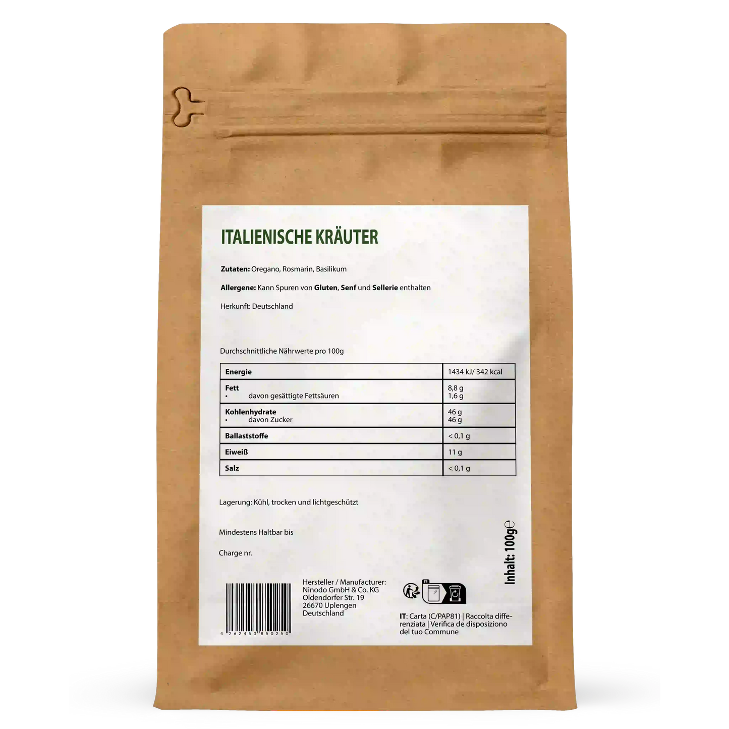Italienische Kräuter 100g