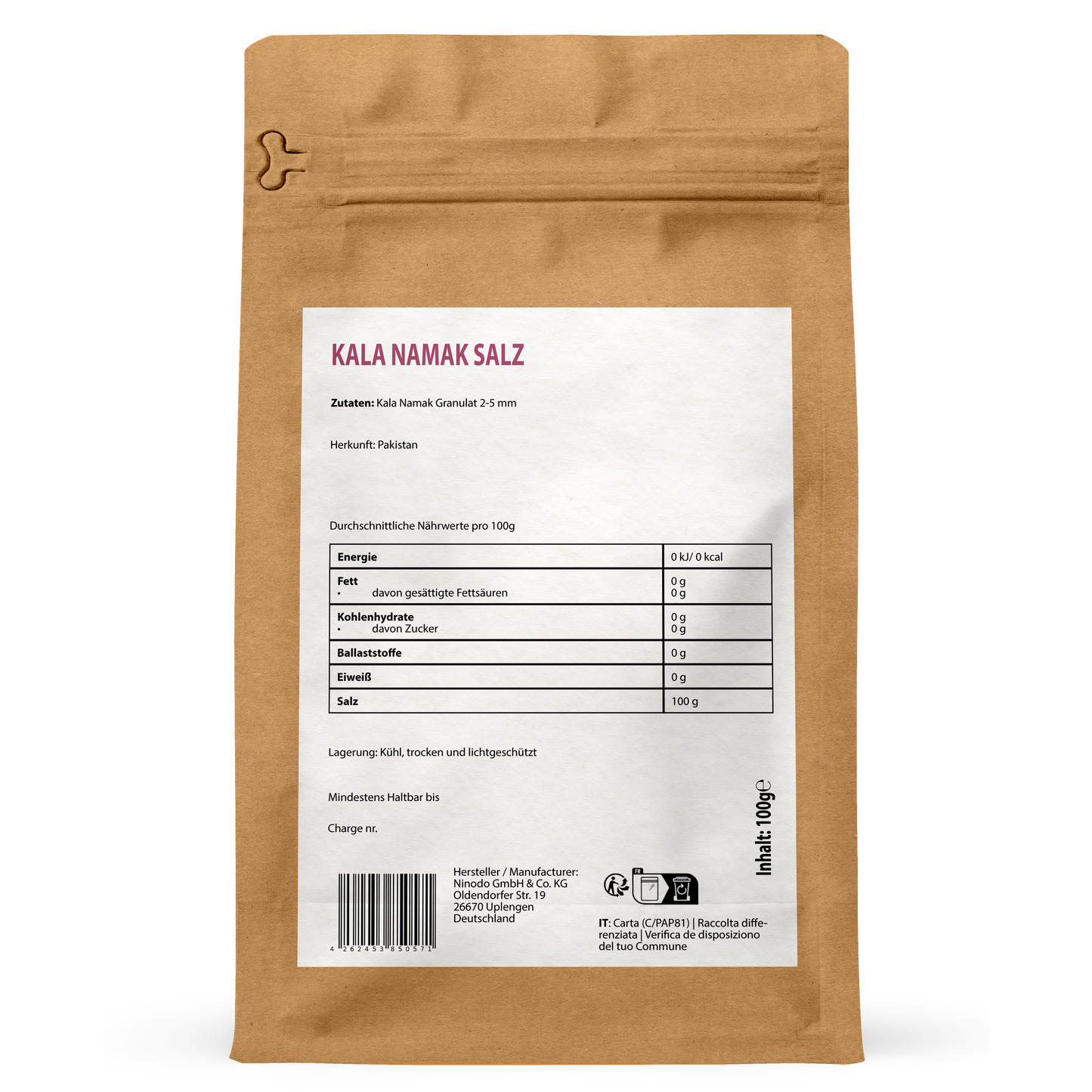 Kala Namak Salz Granulat