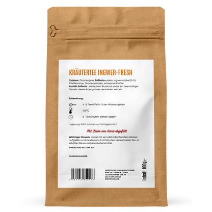 Kräutertee Ingwer-Fresh