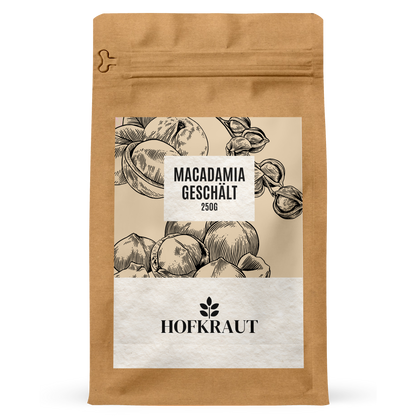 Macadamia geschält
